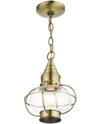 Newburyport 1 Light Outdoor Pendant Lantern