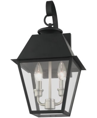 Wentworth 2 Light Outdoor Wall Lantern