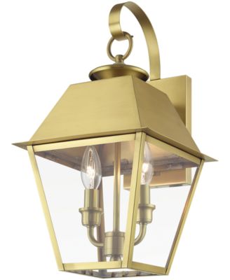 Wentworth 2 Light Outdoor Medium Wall Lantern