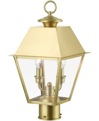 Wentworth 2 Light Outdoor Medium Post Top Lantern