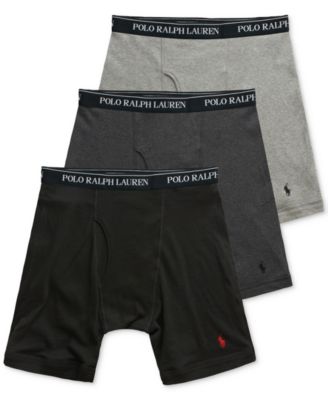 Polo Ralph Lauren Men's 3-Pack Classic-Fit Boxer Briefs - Macy's
