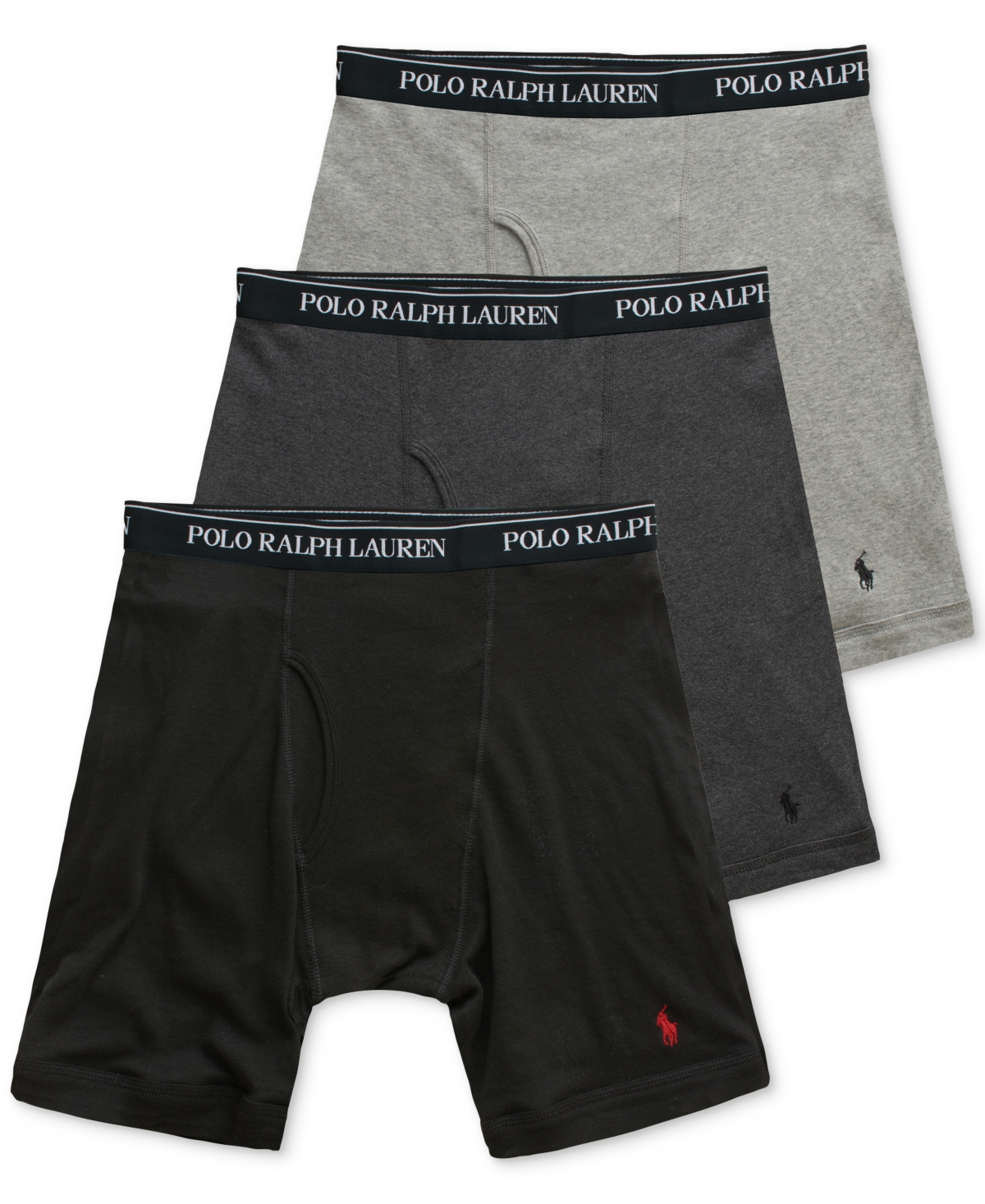 Polo Ralph Lauren Men's 3-pack Classic-fit Boxer Briefs In Assorted