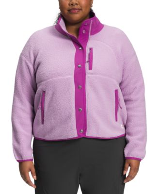 The North Face - Plus Size Cragmont Mock-Neck Fleece Jacket