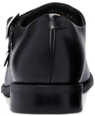 Men's Colby Double-Buckle Monk Strap Dress Shoes