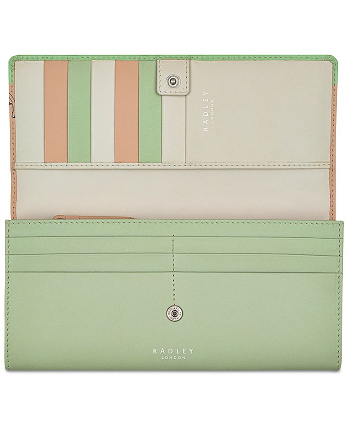 Radley London Life Is Rosy Large Leather Flapover Wallet Macy's