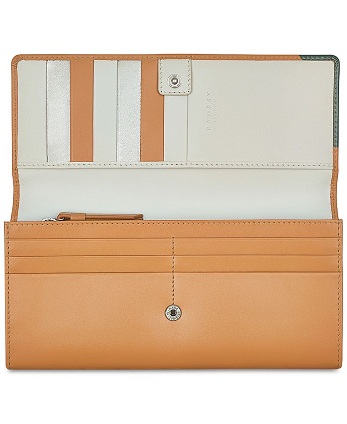 Radley London Dive In Large Leather Flapover Wallet - Macy's