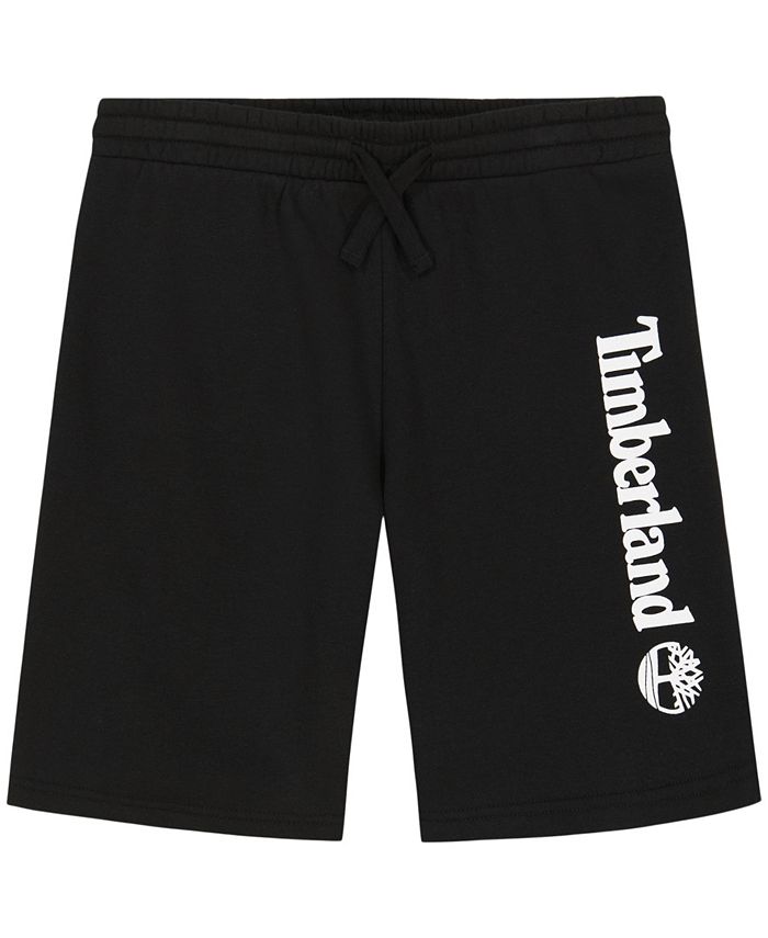 Timberland Big Boys Pull-On Elastic Waistband Knit Logo Shorts - Macy's