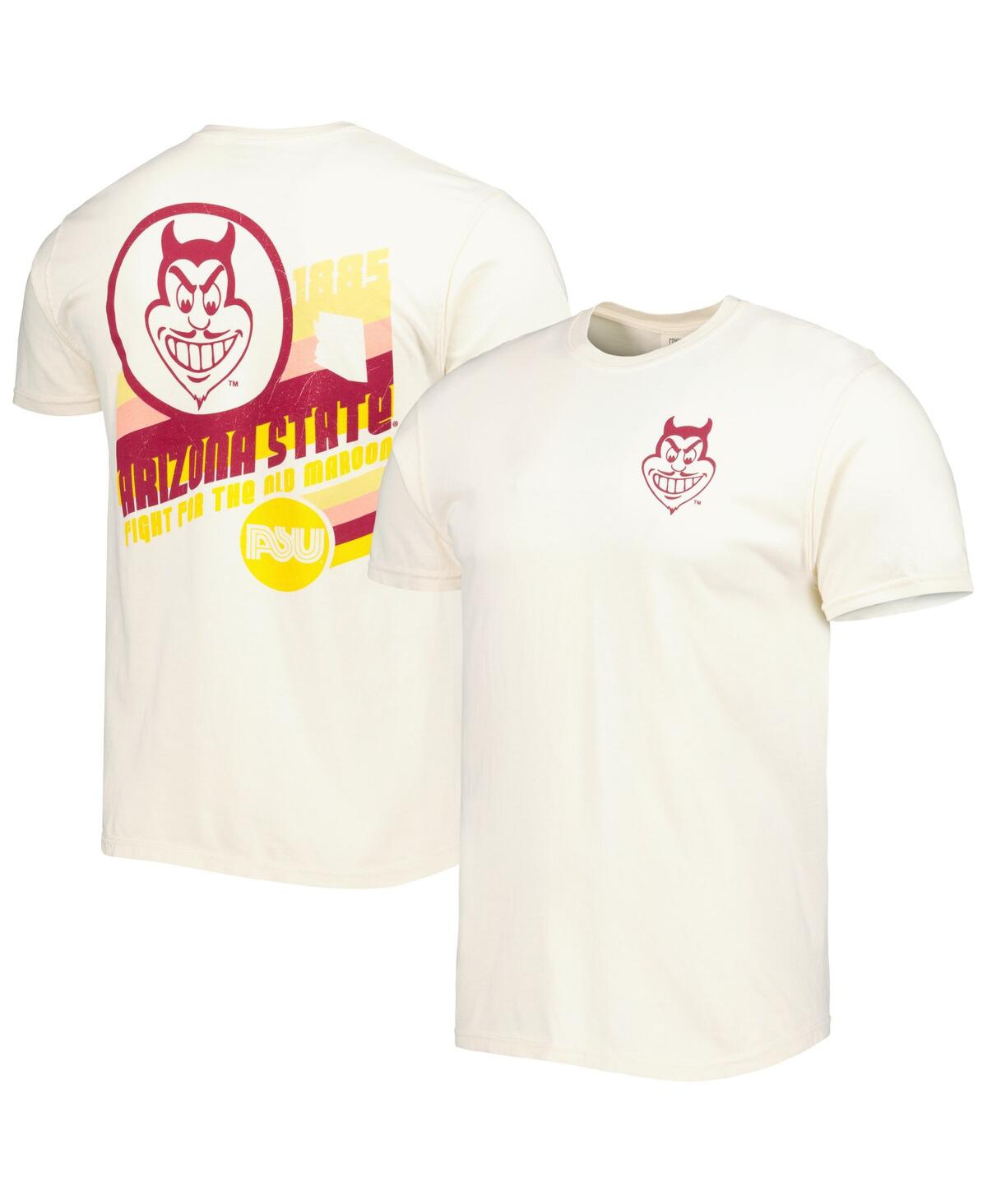 Men's Cream Arizona State Sun Devils Vault Vintage-Inspired Comfort Color T-shirt - Cream