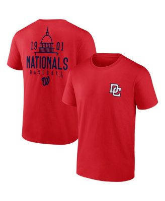 Men's Red Washington Nationals Iconic Bring It T-shirt