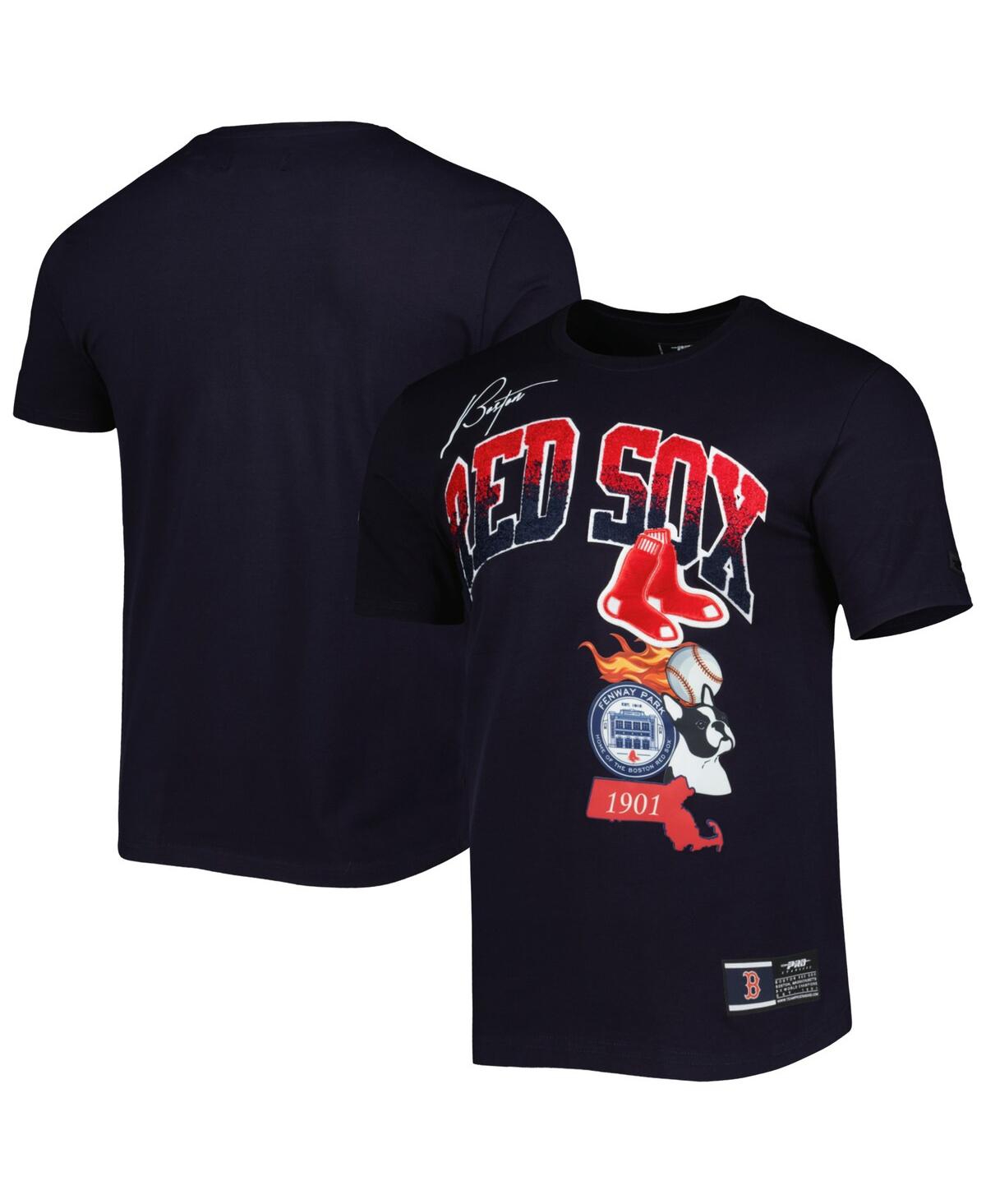 Pro Standard Navy Boston Red Sox Hometown T-shirt In Navy
