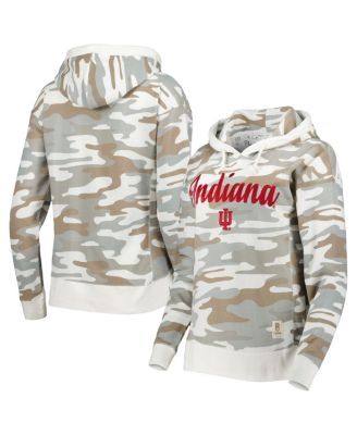 Women's Camo Indiana Hoosiers San Pablo Pullover Hoodie