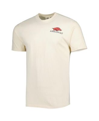 Men's Cream Arkansas Razorbacks Hyperlocal T-shirt