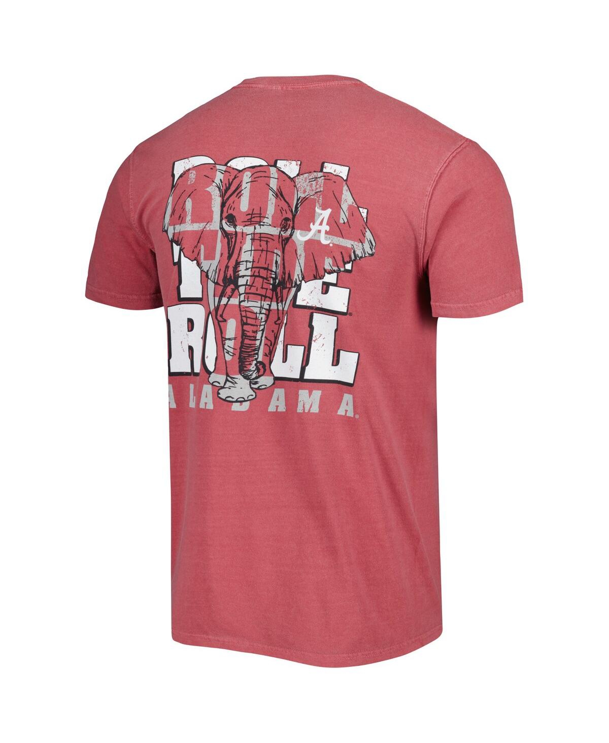 Image One Crimson Alabama Crimson Tide Hyperlocal T-shirt In Crimson