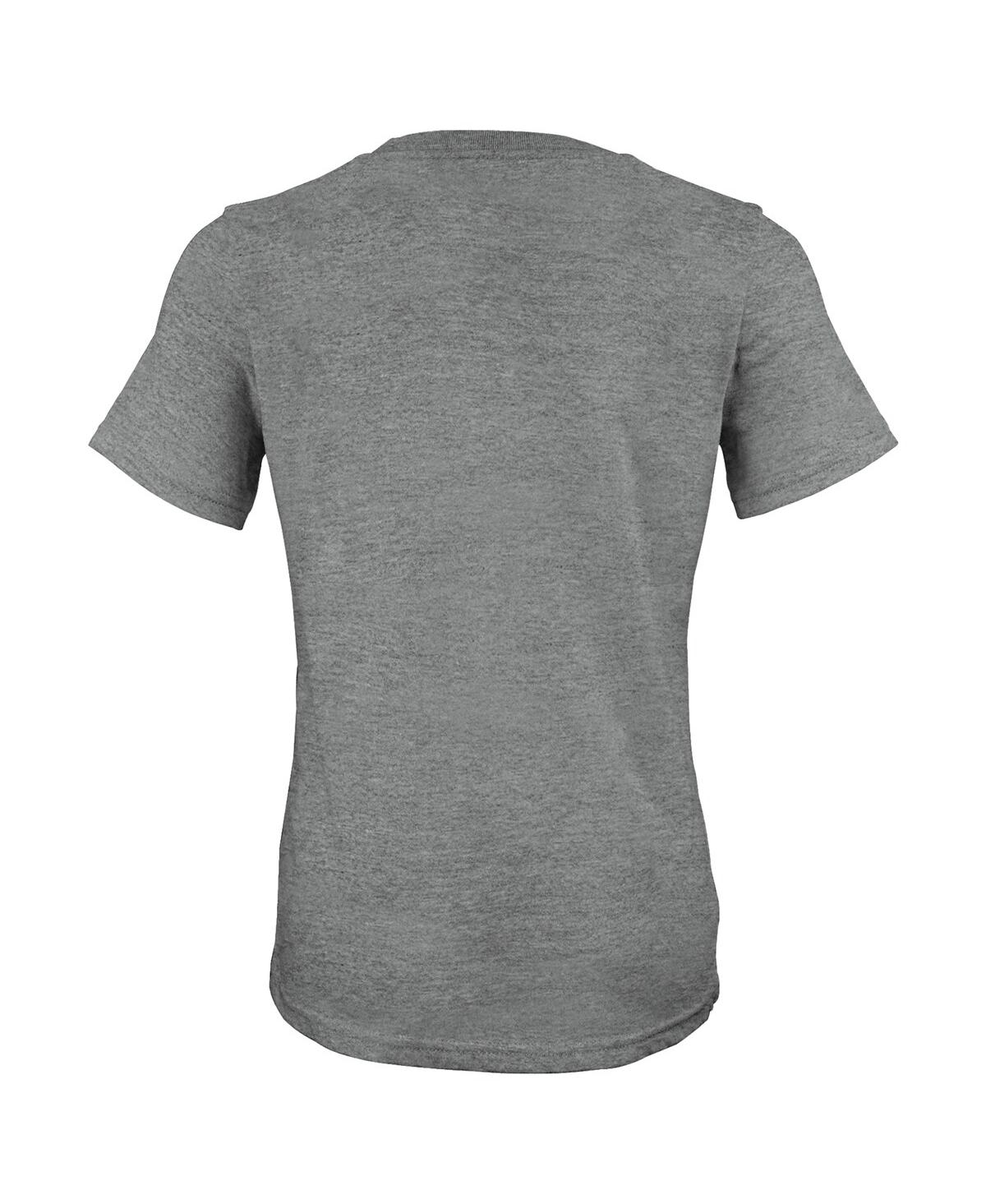 Fanatics Girls Youth  Branded Heather Charcoal Houston Astros 2022 World Series Champions Locker Room In Heather Charcoal