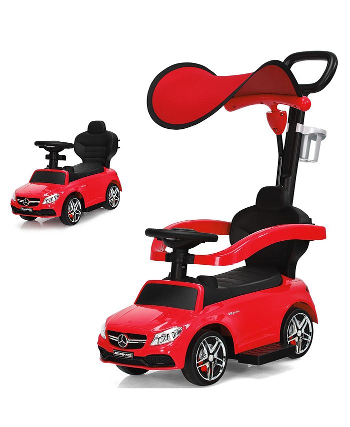 Mercedes benz 4 in 1 push car on sale