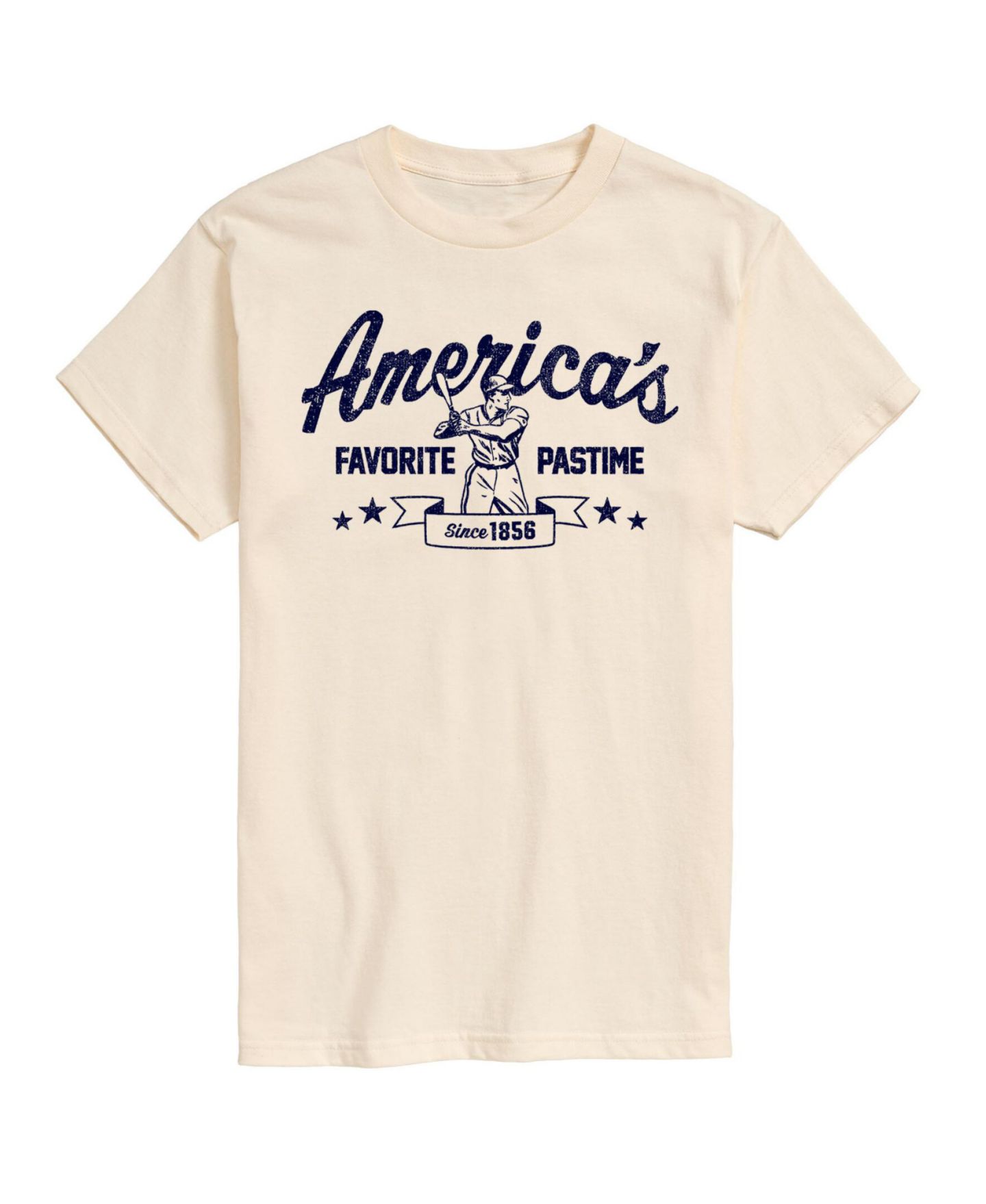 Мужская футболка AIRWAVES Baseball Short Sleeve, цвет: Бежевый / Хаки — фото 1