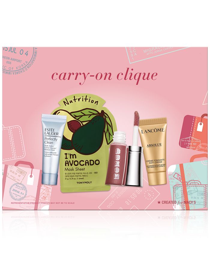 Created For Macy's 4Pc. CarryOn Clique Travel Set, Created for Macy's