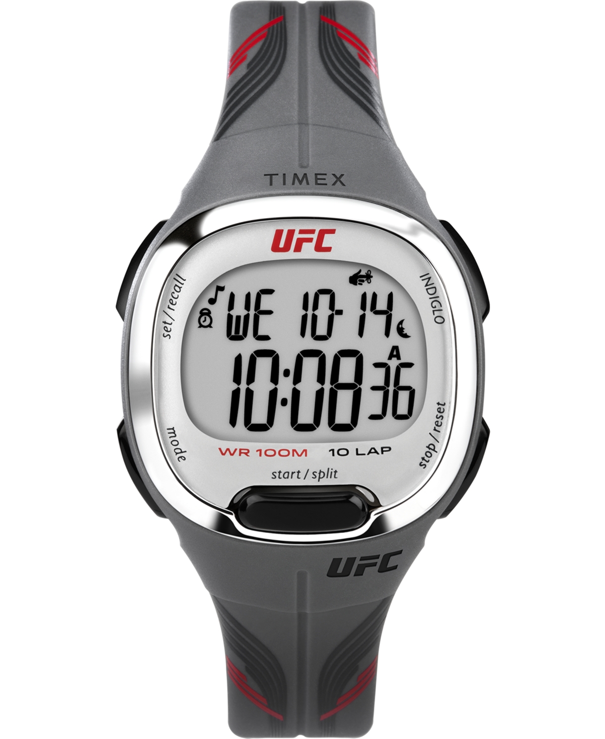 Timex Ufc Women's Quartz Takedown Resin Gray Watch, 33mm