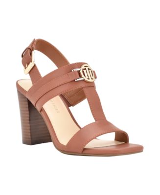 tommy hilfiger t bar sandals