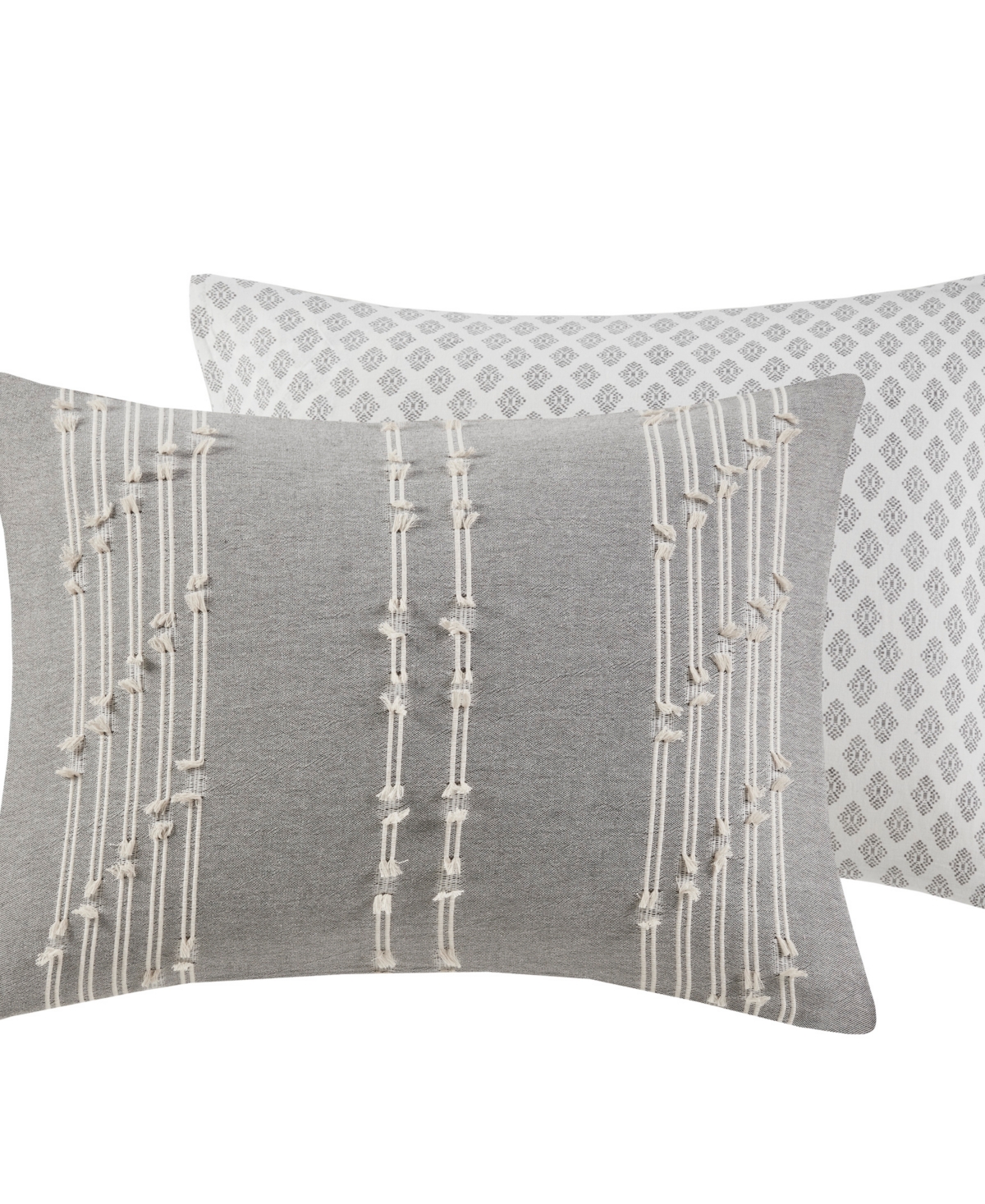 Ink+ivy Kara Jacquard 3-pc. Comforter Set, Full/queen In Gray