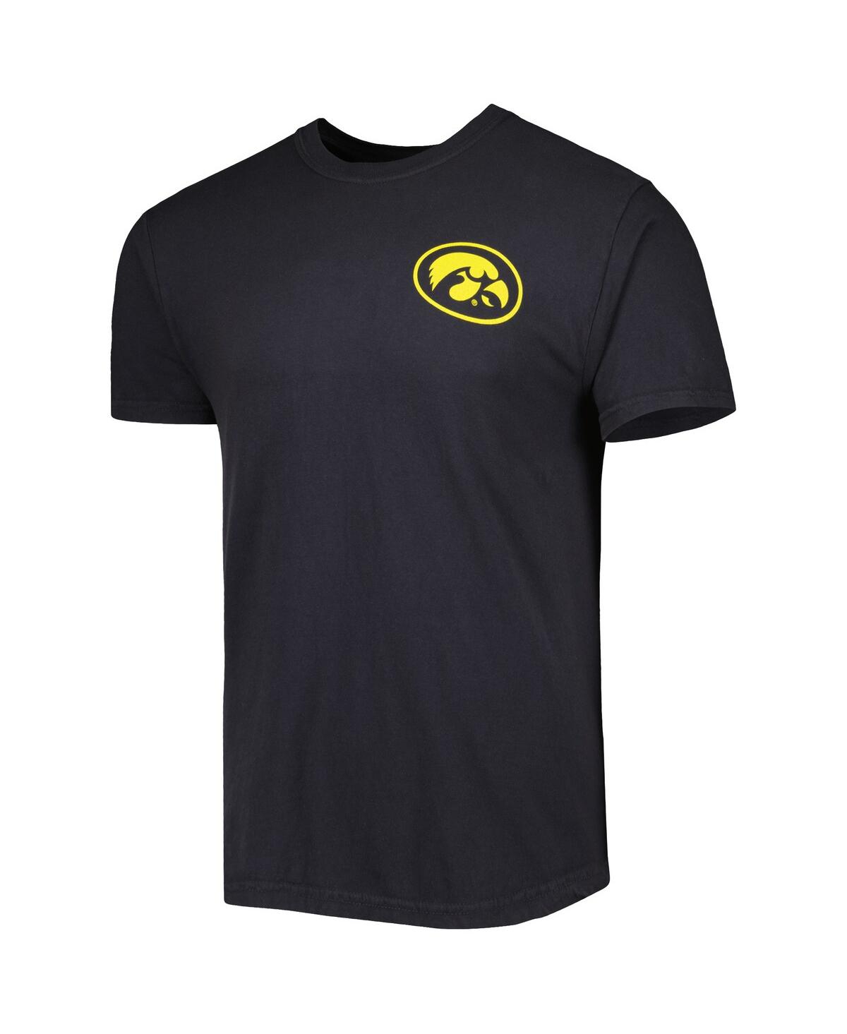 Image One Black Iowa Hawkeyes Hyperlocal T-shirt In Black