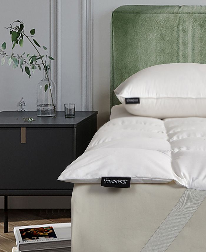 Beautyrest Breathable Down 5" Mattress Topper, King Macy's