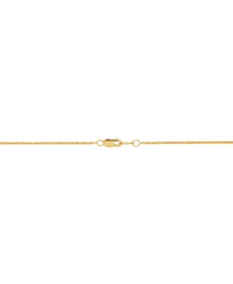 Crisscross Link 18" Chain Necklace in 14k Gold