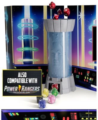 Power Rangers Zordon Dice Tower Gm Screen Compatible with Power Rangers Roleplaying Game Power Rangers Heroes of The Grid, Game Accessory