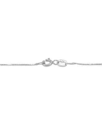 Diamond Mom Heart 18" Pendant Necklace (1/4 ct. t.w.) in Sterling Silver & 14k Gold-Plate