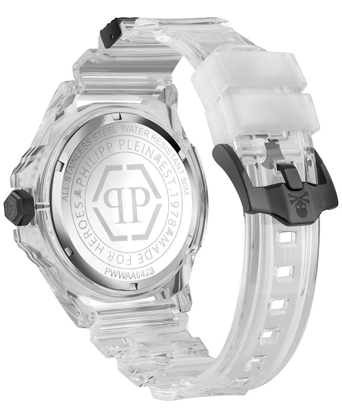 Philipp Plein White Synthetic Dress Watch main image 1