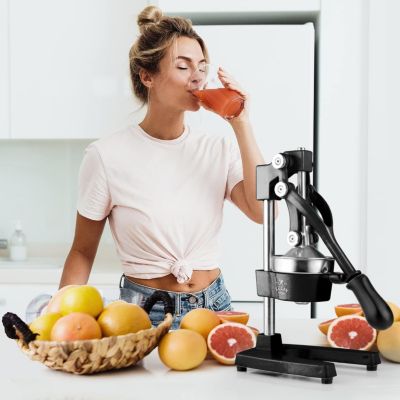 Professional Citrus Juicer + 2 in 1 Lemon Squeezer Complete Set