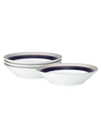 Crestwood Cobalt Platinum Set of 4 Fruit Bowls, 5.50", 4 oz.