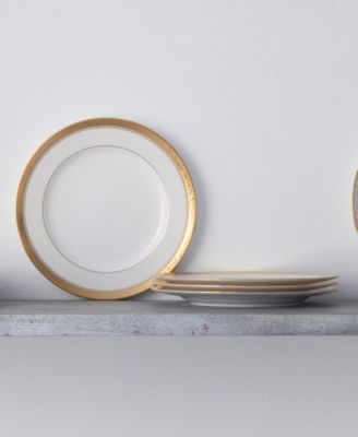 Odessa Gold Set of 4 Salad Plates, Service For 4