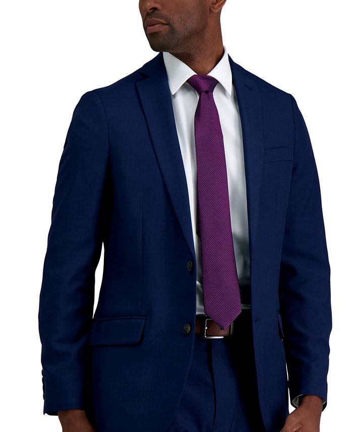 Calvin Klein Mens Dot Slim Tie Blue Size Regular main image 1