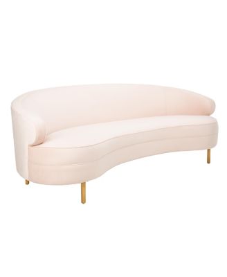 Safavieh Primrose 89" Curved Sofa - Macy's