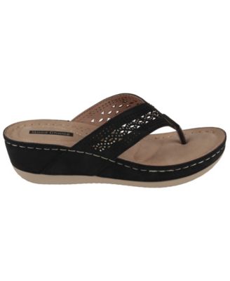 Women's Bari Thong Wedge Sandals