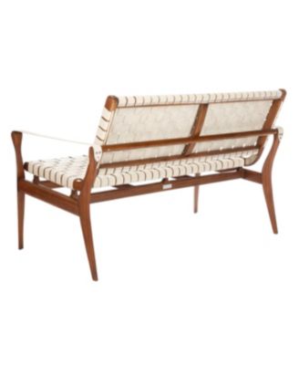 Dilan 52" Leather Loveseat