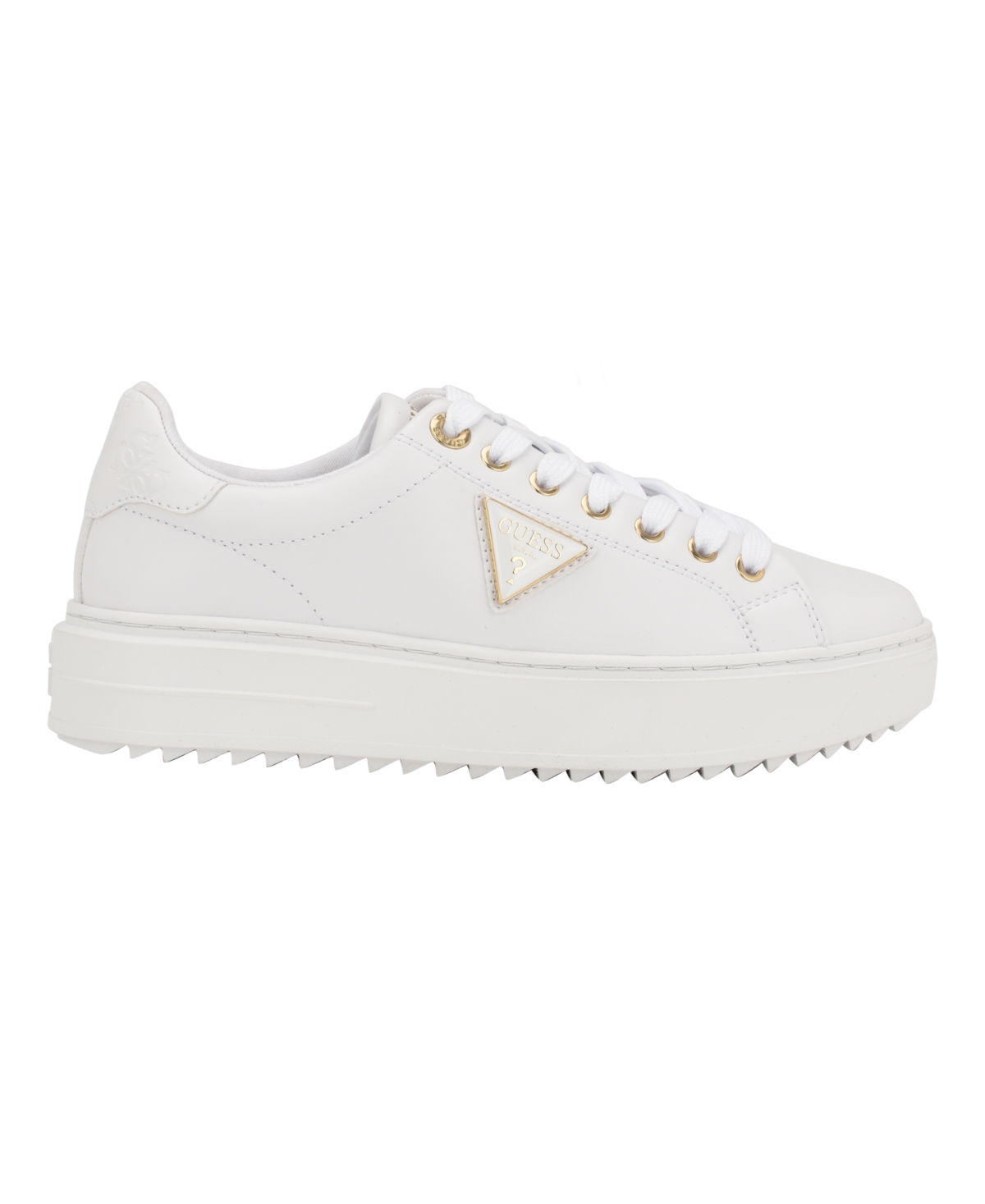 Guess Denesa Platform Sneaker In White