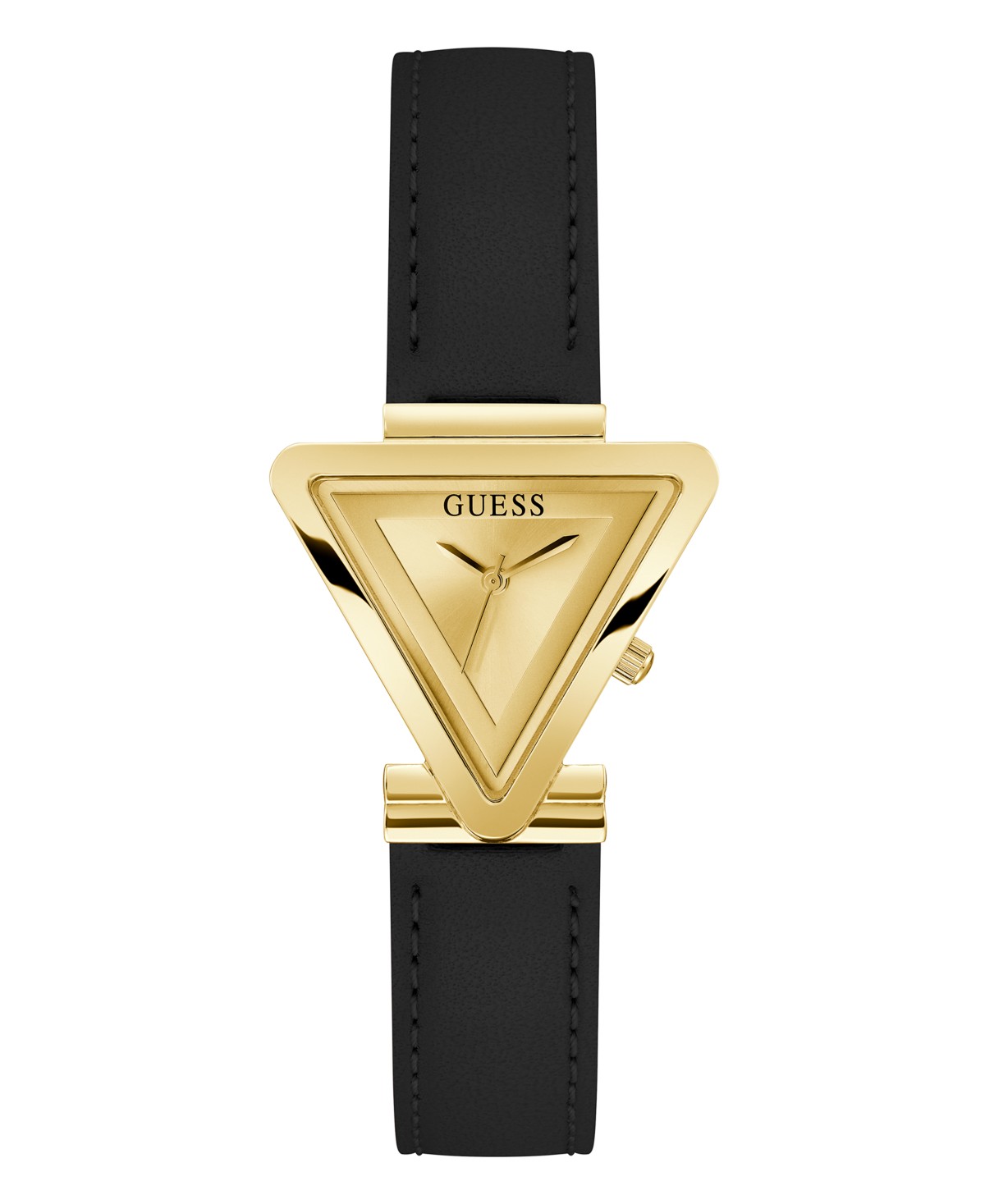 Женские GUESS Women's Analog Black Stainless Steel Watch 34mm — фото 2