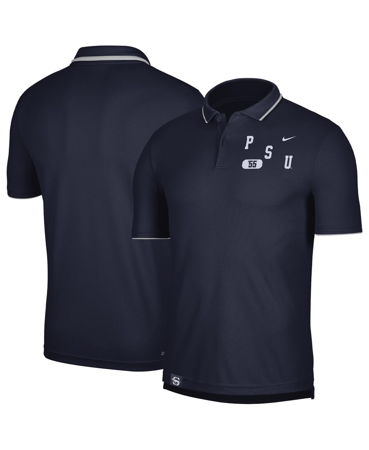 Shop Nike Men's  Navy Penn State Nittany Lions Wordmark Performance Polo Shirt