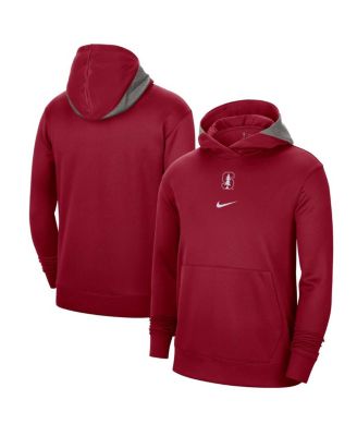 Men's Cardinal Stanford Cardinal Team Basketball Spotlight Performance Pullover Hoodie