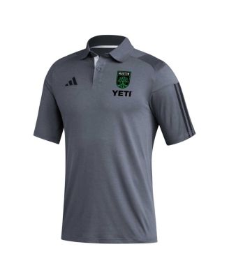 Men's Gray Austin FC 2023 On-Field Training Polo Shirt