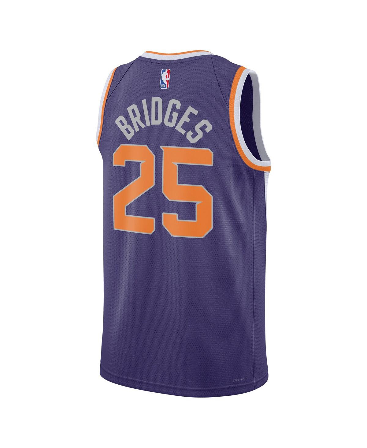 Men's and Women's Nike Mikal BridgesPhoenix Suns 2022/23 Swingman Jersey - Icon Edition - Purple