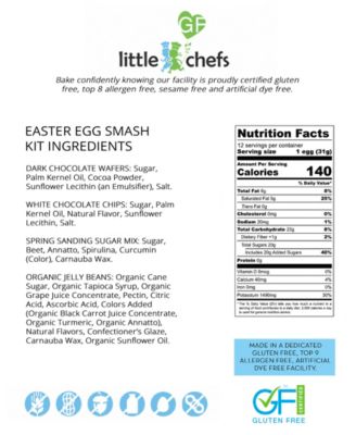 Gluten Free Chocolate Easter Egg Kit