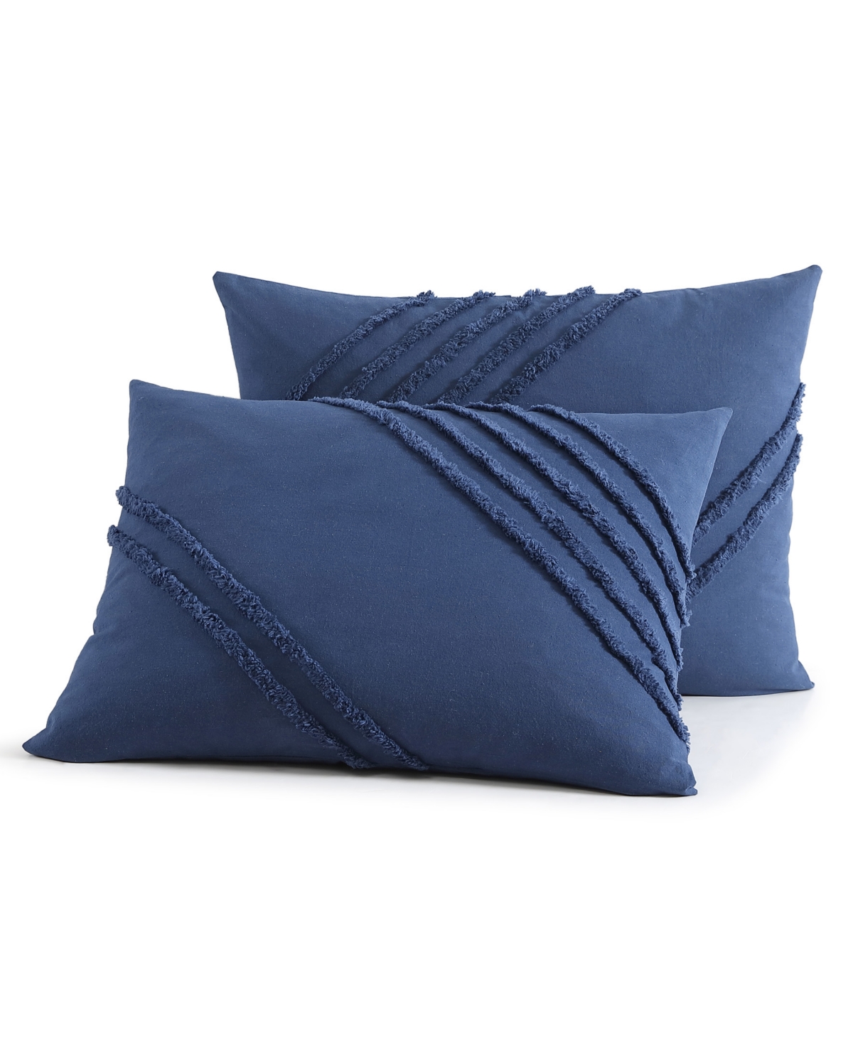 Dkny Chenille Block 3 Piece Duvet Cover Set, King