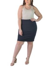 Plus Size Pencil Skirts for Women Macy s