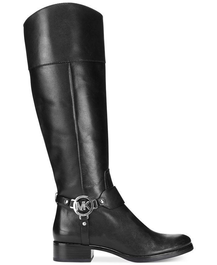 Michael Kors Fulton Harness Tall Riding Boots - Macy's