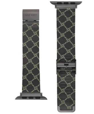 Women's Patterned Stainless Steel Mesh Band designed for Apple Watch&reg; 42mm (Series 10) & 38/40/41mm