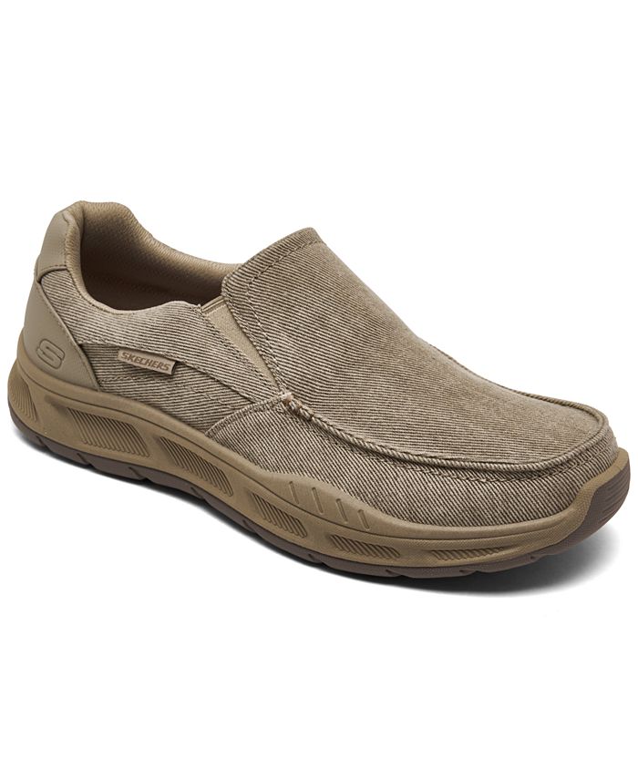 Skechers Men's Relaxed Fit- Cohagen - Vierra Moc Toe Casual Sneakers ...