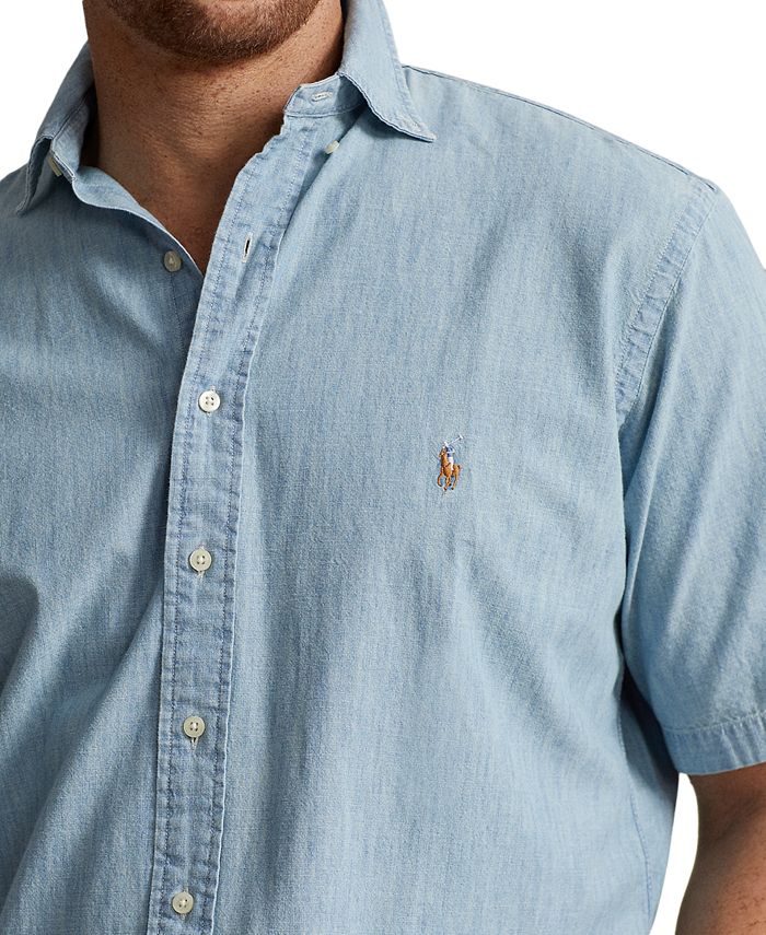 Polo Ralph Lauren Men's Big & Tall Chambray Shirt Macy's